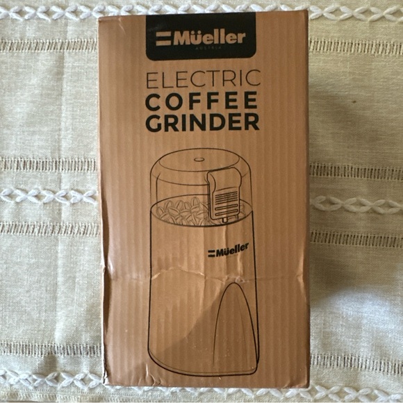 ☕️Mueller HyperGrind Precision Electric Spice/Coffee Grinder Mill☕️ ~Grey NWT - Picture 11 of 14
